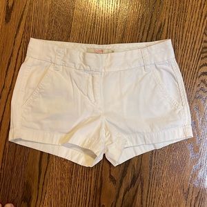 J. Crew broken in CHINO shorts. Size 00